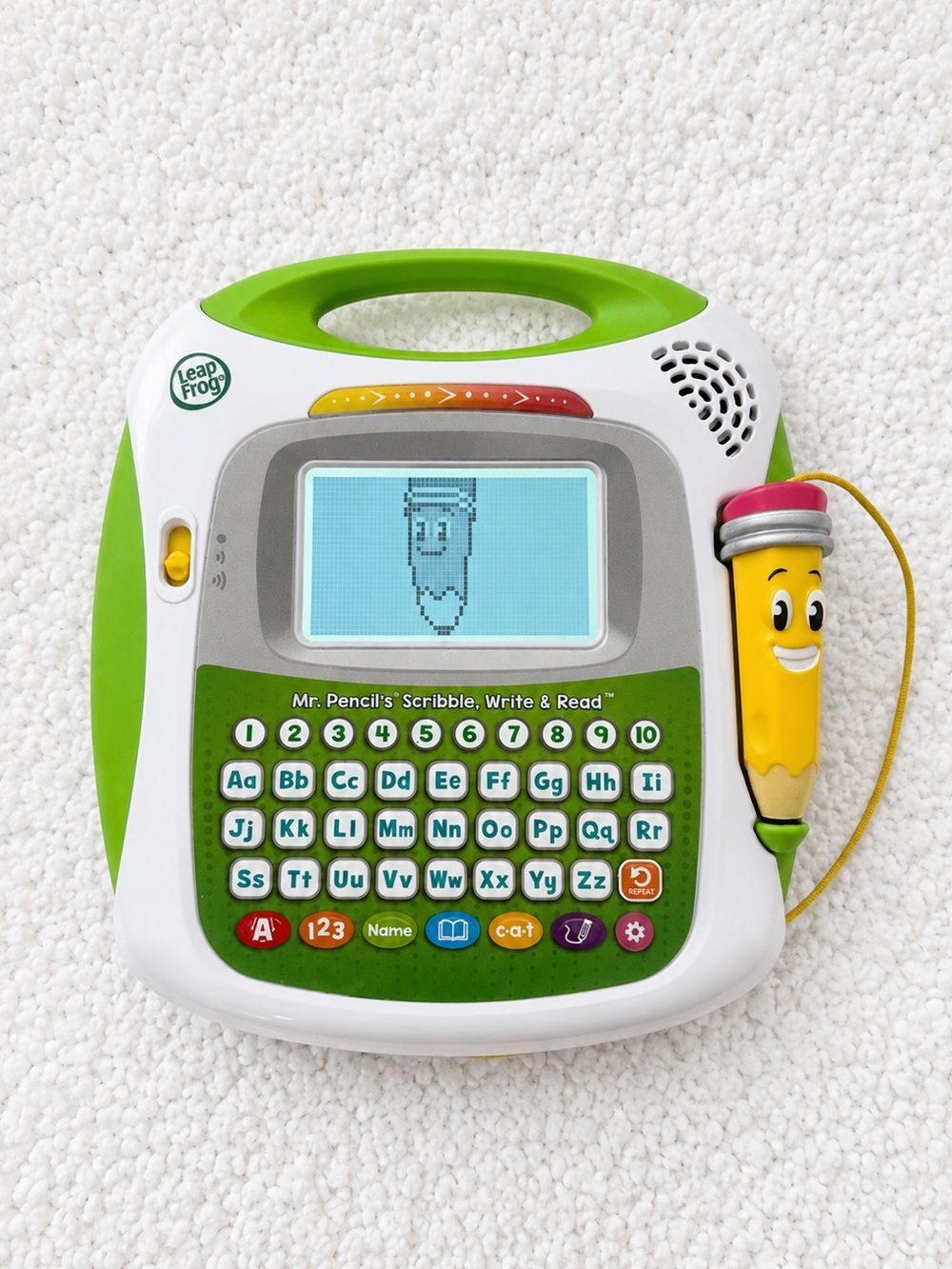 LeapFrog Mr. Pencil Scribble Write & Read Learning System Tested Works